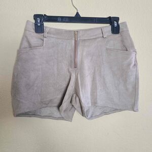 NWT Astars Maya Faux Suede Shorts